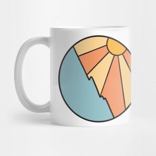 Mountain Sunrise Landscape Mug